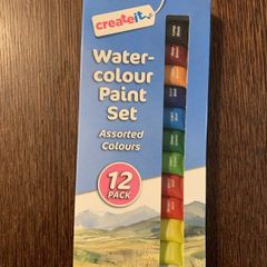Kids Art Bundle - Paints, Oil Pastels and Watercolours, New Sealed