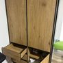 Brown Wardrobe with Mirror Image 2