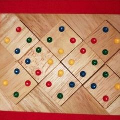 Wooden Logic Puzzle Game