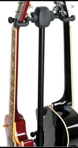 guitar stand for to guitars . Support two guitars adjusted height