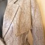 Women's Coat River Island Trench Faux Leather Size 16 Image 3