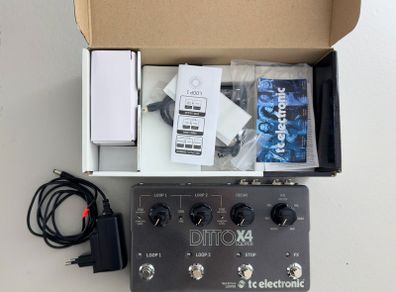 TC Electronics Ditto X4 Stereo Looper True Bypass - 01 of 04 (Will to do a deal if buying multiple) - In original packaging