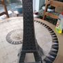 Handcrafted metal Eiffel Tower Image 3