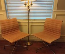 Pair of Vintage Charles Eames EA 105 by Vitra