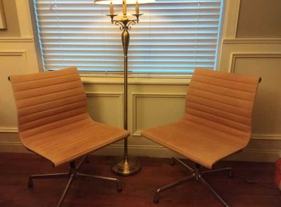 Pair of Vintage Charles Eames EA 105 by Vitra