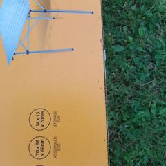 Camping table and 2 chairs
