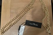 Marc Jacobs gold chain strap -Brand new