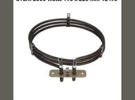 main image for ad Electruepart ELE 5204  Cooker Elements  Three Circular Rings + Cooker  Rings Dual Hob Element 7. Inch 5 Turn 4 Terminal Nationwide Delivery Just 6 Euro Extra With Eir Post Codes