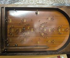 Wooden pinball machine