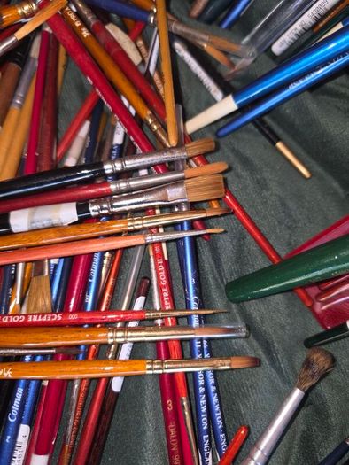 430X Professional Painting Brushes made in England Winsor Newton sable brushes Oil Painting Watercolour Hog bris