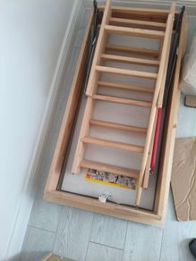 folding attic stair