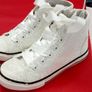 Dunnes Stores, girls sequin roll top trainers, Size 13 Image 2