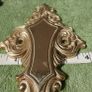Vintage Ornate , Brass  Plates Image 6