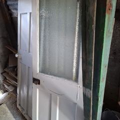 doors and fireplace