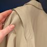 Vintage cream color leather jacket Image 6