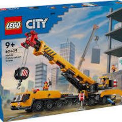 Lego City Yellow Mobile Construction Crane 60409