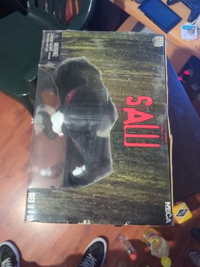 neca 12inch 2004 billy the puppet (saw) figure rare unopened