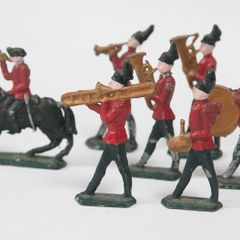 1930s lead soldier marching band