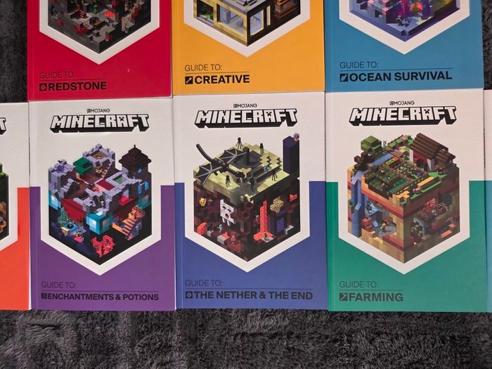Minecraft Guide Book Set  8 Books can post!