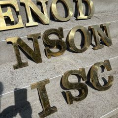 Vintage Shop front Letters,