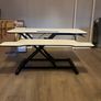 Adjustable Standing Desk Converter, Sit and be Stand Image 4
