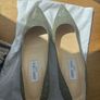 Jimmy Choo Light Bronze Glitter Pointed-Toe Pumps Size 40 Box and Dust Bags Image 2