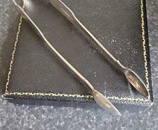 Sterling silver sugar tongs