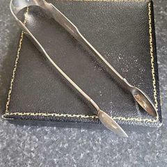 Sterling silver sugar tongs