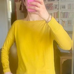 Joules Boat neckline jumper yellow size 10