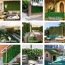 Artificial Grass Wall, 6pcs Plant Wall Panels, Boxwood Greenery Hedges, Privacy Backdrop Fence Screening, Home Garden Outdoor Wall Decoration 50 x 50cm (FREE POSTAGE) Image 9