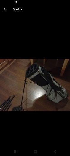 Golf Bag with Used Clubs