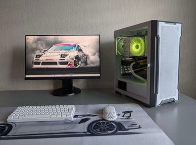 Intel Core i7 Gaming PC | RTX 2060 | 16GB | 1.25TB | White build | Asus | FX Pro 800 |