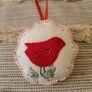 Beautiful Hand Crafted Felted Beaded Christmas Decorations Image 4