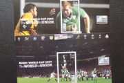 Ireland 2007.Two Miniature Stamp Sheets.Rugby World Cup.MNH.