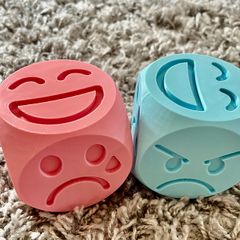 Big Feelings Dice. Emotion Cube. Therapy, Sensory Toy