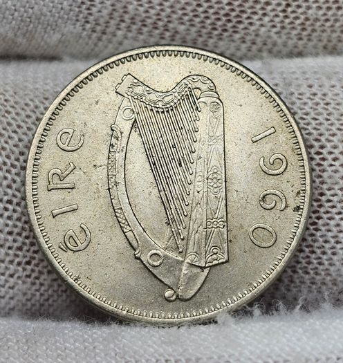 Ireland 1960 6d Sixpence Beautiful Uncirculated Lustrous