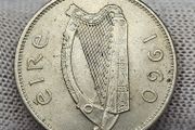 Ireland 1960 6d Sixpence Beautiful Uncirculated Lustrous