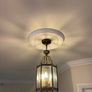 Antique brass light fitting Image 5