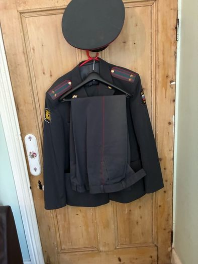 Russian police officers uniform