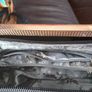 Black croc design Moda handbag Image 5