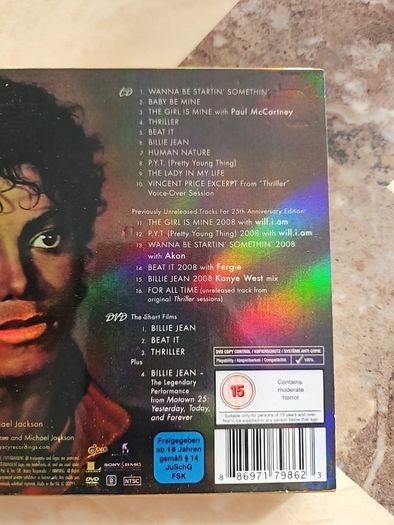 Michael Jackson CD + DVD  - Thriller