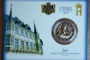 Luxembourg 2 Euro Commemorative Coin 2020 - The Birth of Prince Charles  BU. Coincard. Mintmark - Bridge.