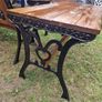 cast iron garden table Image 5