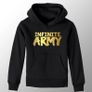 Kids Infinite Army Hoodie Youth Infinite List Youtuber Merch Gamer Top Boys Girls Unisex Sweater Hooded Sweatshirt size 5-15 Birthday Gift Image 5