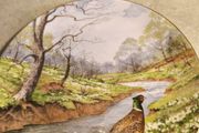 Vintage Royal Doulton Waterside The Pheasant Collectors Plate FOR A HOLDER OR HANGING