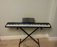 Starfavor Foldable 88 Keys Electric Piano, Bluetooth Folding Semi Weighted Keyboard, with Stand, SP-15F