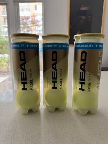 HEAD Padel Pro S+ Tournament Balls - 3 Tubes (New/Unused/Unopened)
