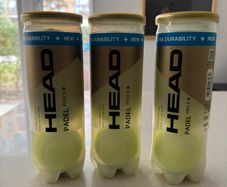 HEAD Padel Pro S+ Tournament Balls - 3 Tubes (New/Unused/Unopened)