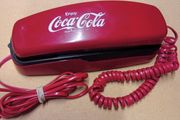 Vintage Coca-cola Push Button Landline Phone