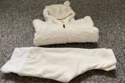H&amp;M Hooded jacket and pants 4-9months